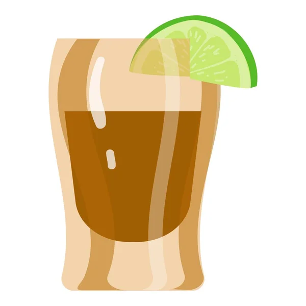 Icono Bebida Mexicana Vector Dibujos Animados Comida Mexicana Salsa Picante — Archivo Imágenes Vectoriales