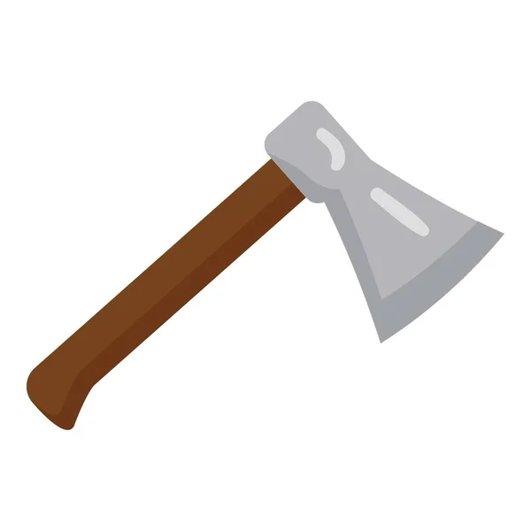 Garden Axe Icon Cartoon Vector Farm Equipment Work Spring — Stock Vector