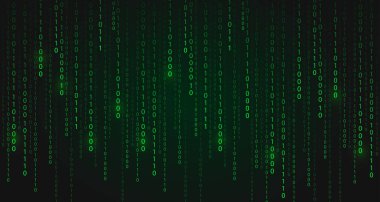 Matrix style. Binary code. Programming code. Falling numbers. Vector illustration clipart svg vector 