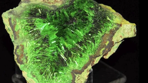 Mermer Soyut Mineral Dokusu Yeşil Arkaplan — Stok fotoğraf