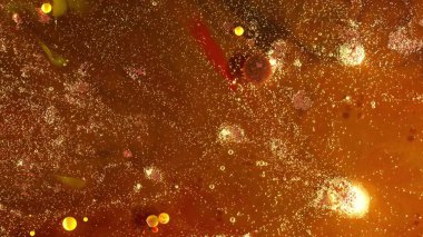 Ateşli Alkol Mürekkebi. Mermer duvar kağıdı. Eylül 'ün arka planı. Şükran Günü için doku. Kahverengi Sonbahar Dokusu