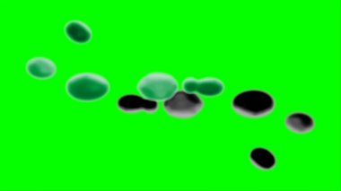 Soyut toz patlamasının hareketi siyah arka planda donmuş yeşil. Siyah zemin üzerindeki toz yeşilinin hareketini durdur. Patlayıcı tozu siyah arkaplanda yeşil