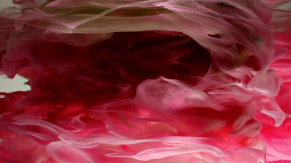 Maroon watercolor background, swirling under the water. Color abstract explosion effect. The color of red wine