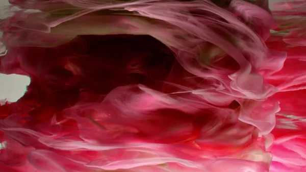 月の水彩画の背景は 水の下に渦巻く 抽象的な爆発効果の色 赤ワインの色 ストック画像