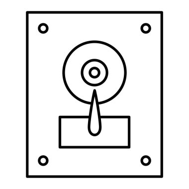 Güvenli simgenin vektör illüstrasyonu