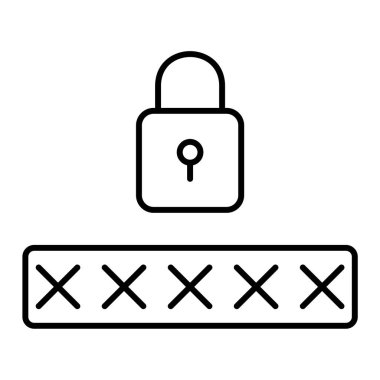 Kelime vektör simgesini ver. Düz çizim. 10 saniye.