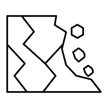 Bir yıldız simgesinin vektör illüstrasyonu