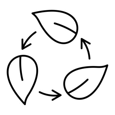 Simge vektör illüstrasyonunu bırakır