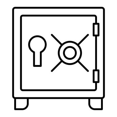 güvenli simge vektör illüstrasyonu