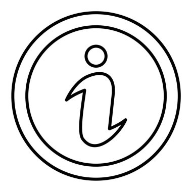 bilgi-el simgesi. vektör illüstrasyonu