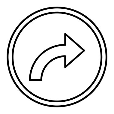 Ok simgesi. Web için ok vektör simgelerinin özet çizimi