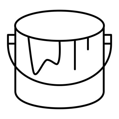 Modern siyah simgenin vektör illüstrasyonu