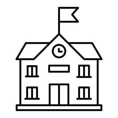 ev simgesi vektör illüstrasyonu