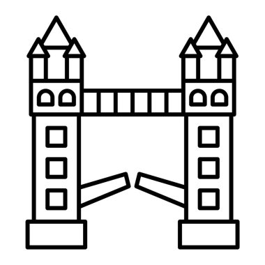 Bina. Web simgesi vektör illüstrasyonu