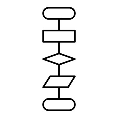 ağ simgesi vektörü. İnce çizgi işareti. izole edilmiş sınır sembolü çizimi