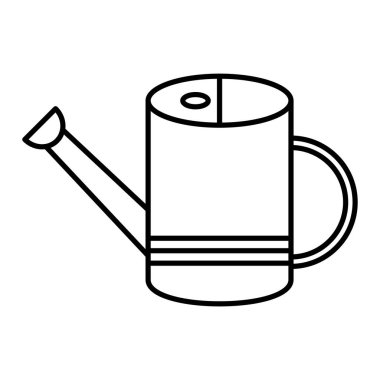 Su kutusu simgesi. Web tasarımı için su püskürtme vektör simgelerinin ana hatları