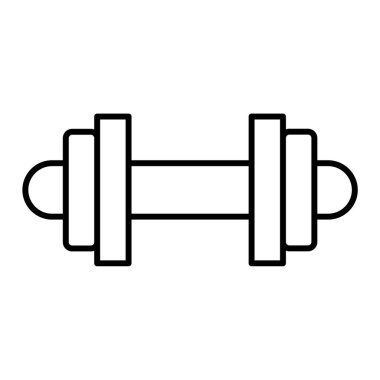 fitness ekipmanı simgesi vektör illüstrasyon grafik tasarımı