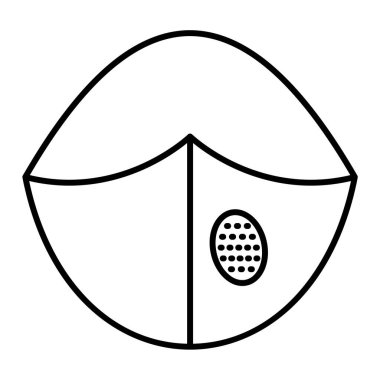 Güneş koruma ikonu vektör çizimi tasarımı