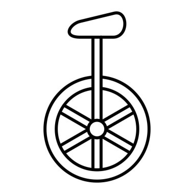 bisiklet ikonu vektör illüstrasyonu