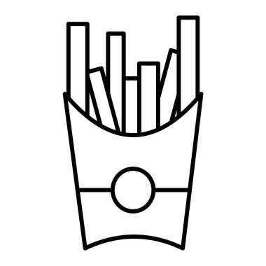 fast food. Web simgesi