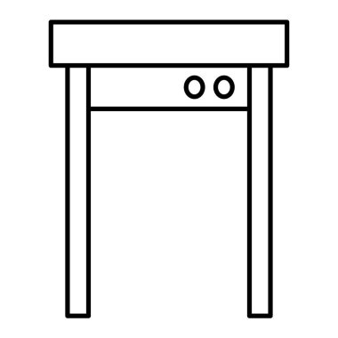 Çizgi film simgesinin vektör çizimi