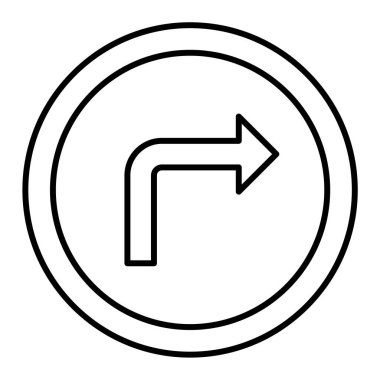 ok simgesinin vektör illüstrasyonu