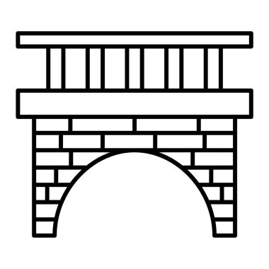 Yapı ve inşaat simgesinin vektör illüstrasyonu