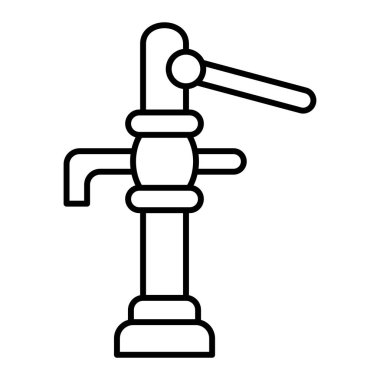 Boru simge vektör çizim