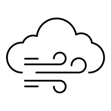 Bulut. Web simgesi basit tasarım