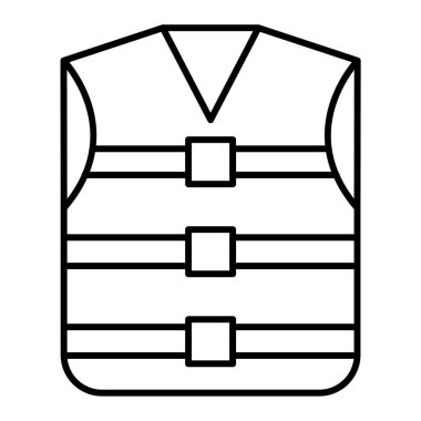 Bir hazine çantası simgesinin vektör çizimi