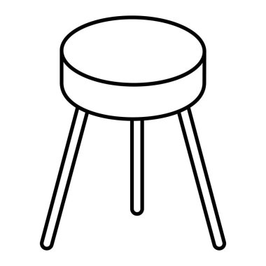 Tek tablo simgesinin vektör illüstrasyonu