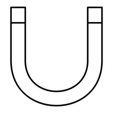 mıknatıs simgesi vektör çizimi