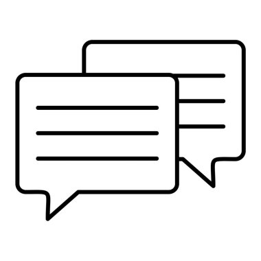 konuşma balonu ikonu vektör illüstrasyon tasarımı