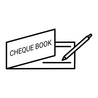 Kalemle çizilmiş bir kalemin vektör çizimi