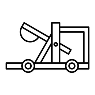 Antiakne mancınığının vektör çizimi 