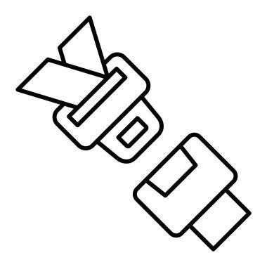 Modern siyah simgenin vektör illüstrasyonu