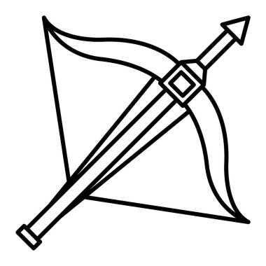 Papyon ikonu. ağ için halat vektör simgelerinin özet çizimi