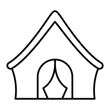 ev simgesi vektör illüstrasyonu