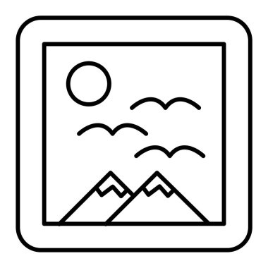 siyah ve beyaz çizim vektörü çizimi