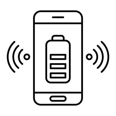 Cep telefonu ikonlu akıllı telefon. beyaz arkaplanda izole edilmiş web tasarımı için akıllı hücre aygıtı vektör simgeleri