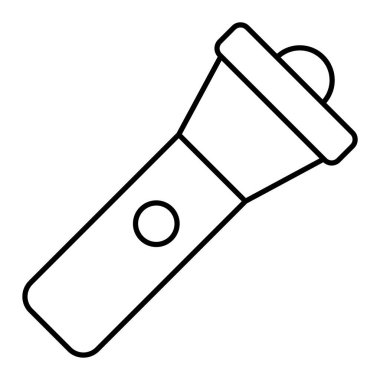 fener simgesi vektörü web ve mobil uygulama tasarımınız için beyaz arkaplanda izole edildi