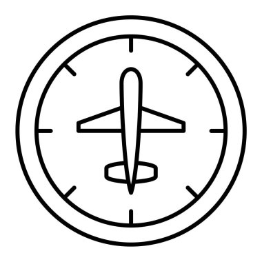 trend biçimi izole edilmiş arkaplan düzlemi simgesi