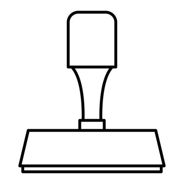 Modern otomatik simgenin vektör illüstrasyonu