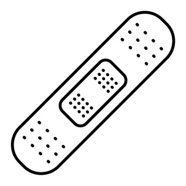 Şirin bir karikatür alçısının vektör çizimi