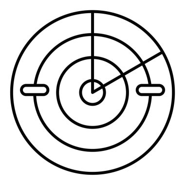 hedef simge vektör illüstrasyonu