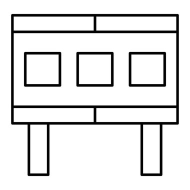 Yönetim Kurulu simge vektör çizim