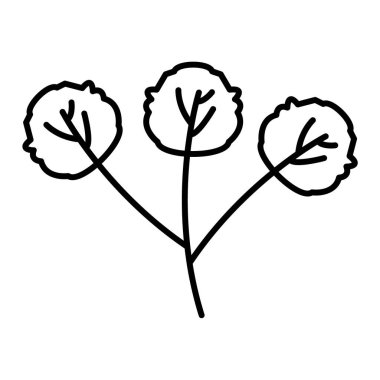 Sağlıklı gıda ikonunun vektör çizimi