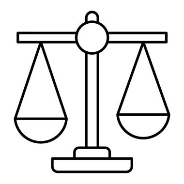 Ölçek simgesi vektör illüstrasyonuName