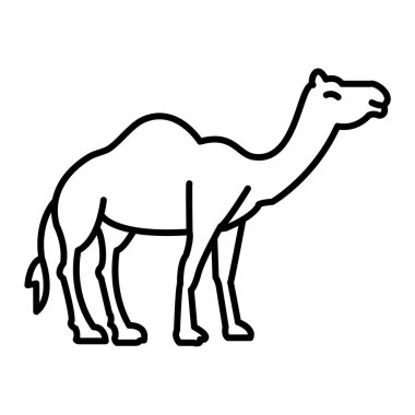 Deve Simgesi Vektör tasarımı