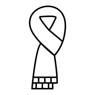 Göğüs kanseri farkındalığı olan kurdele vektör çizimi tasarımı